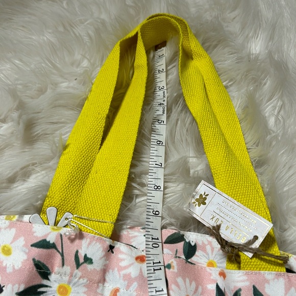 NWT, Bella lux diastolic & bee canvas tote bag - Picture 9 of 10